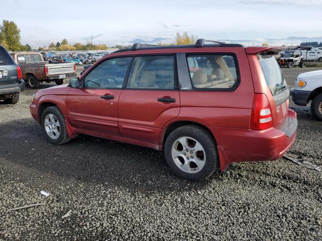 JF1SG65654H724624 - 2004 SUBARU FORESTER 2.5XS RED photo 2