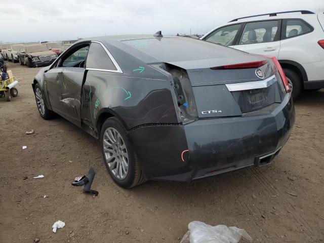 1G6DG1E38E0133203 - 2014 CADILLAC CTS PERFORMANCE COLLECTION CHARCOAL photo 2