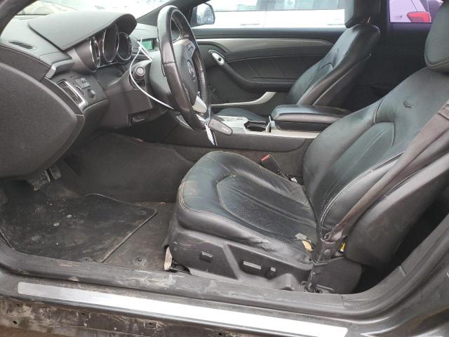 1G6DG1E38E0133203 - 2014 CADILLAC CTS PERFORMANCE COLLECTION CHARCOAL photo 7