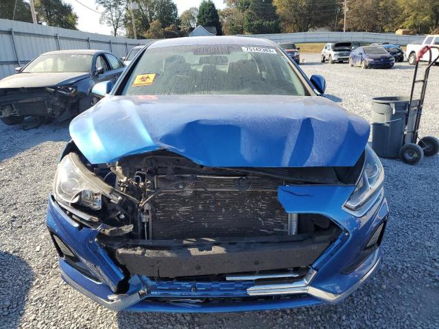 5NPE24AF0KH735089 - 2019 HYUNDAI SONATA SE BLUE photo 5