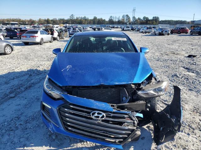 KMHD04LB3JU479171 - 2018 HYUNDAI ELANTRA SPORT BLUE photo 5