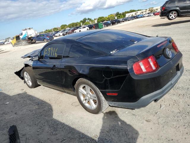 1ZVBP8AM8C5234136 - 2012 FORD MUSTANG BLACK photo 2