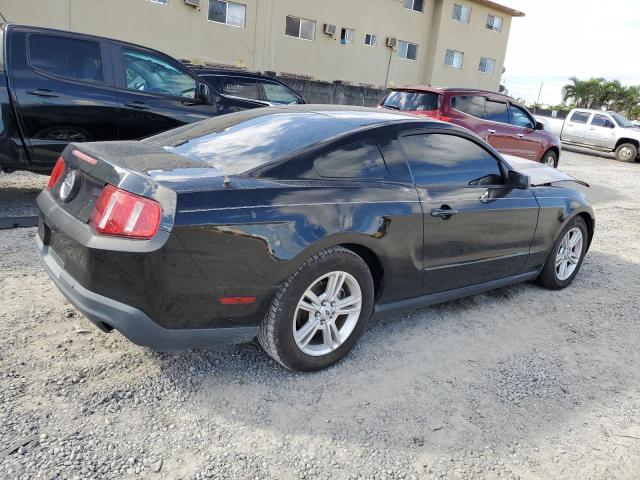 1ZVBP8AM8C5234136 - 2012 FORD MUSTANG BLACK photo 3