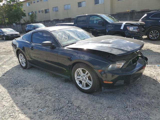 1ZVBP8AM8C5234136 - 2012 FORD MUSTANG BLACK photo 4