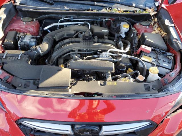 JF2GTAEC8M8657295 - 2021 SUBARU CROSSTREK PREMIUM RED photo 11