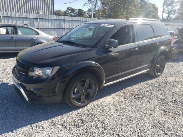 3C4PDDGG2JT499241 - 2018 DODGE JOURNEY CROSSROAD BLACK photo 1