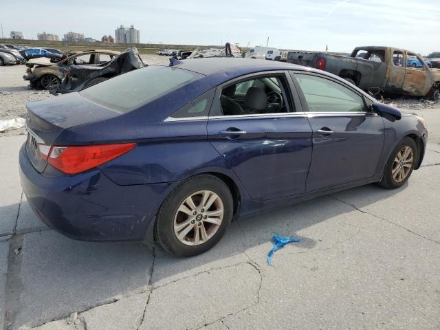 5NPEB4ACXCH451086 - 2012 HYUNDAI SONATA GLS BLUE photo 3