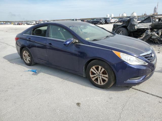 5NPEB4ACXCH451086 - 2012 HYUNDAI SONATA GLS BLUE photo 4