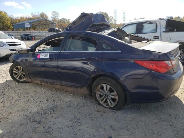 5NPEB4AC4BH177270 - 2011 HYUNDAI SONATA GLS BLUE photo 2