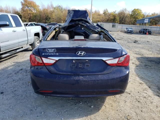 5NPEB4AC4BH177270 - 2011 HYUNDAI SONATA GLS BLUE photo 6