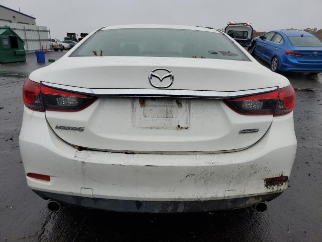 JM1GL1V55H1110421 - 2017 MAZDA 6 TOURING WHITE photo 6