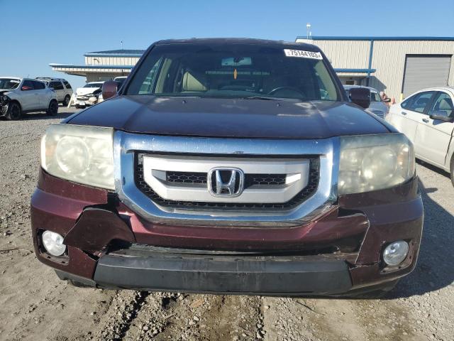 5FNYF38549B019779 - 2009 HONDA PILOT EXL BURGUNDY photo 5