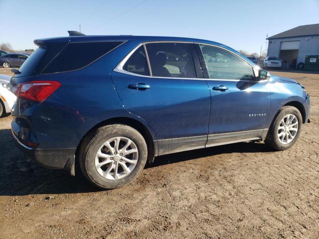 3GNAXKEV7KL213590 - 2019 CHEVROLET EQUINOX LT BLUE photo 3