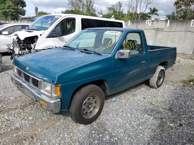 1N6SD11S1SC444697 - 1995 NISSAN TRUCK E/XE GREEN photo 1