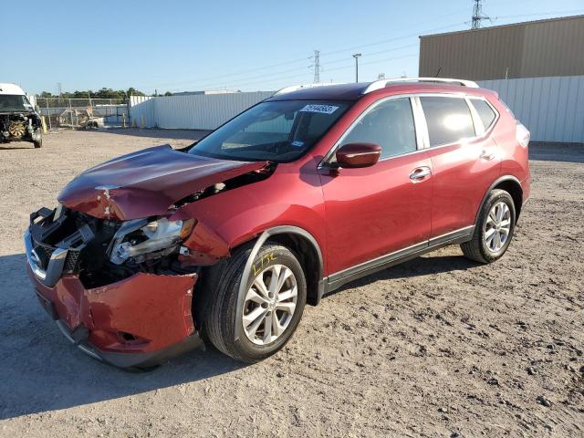 KNMAT2MT4FP537532 - 2015 NISSAN ROGUE S RED photo 1