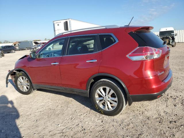 KNMAT2MT4FP537532 - 2015 NISSAN ROGUE S RED photo 2