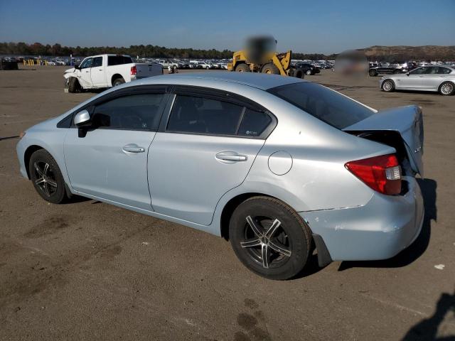 2HGFB2F56CH532583 - 2012 HONDA CIVIC LX SILVER photo 2