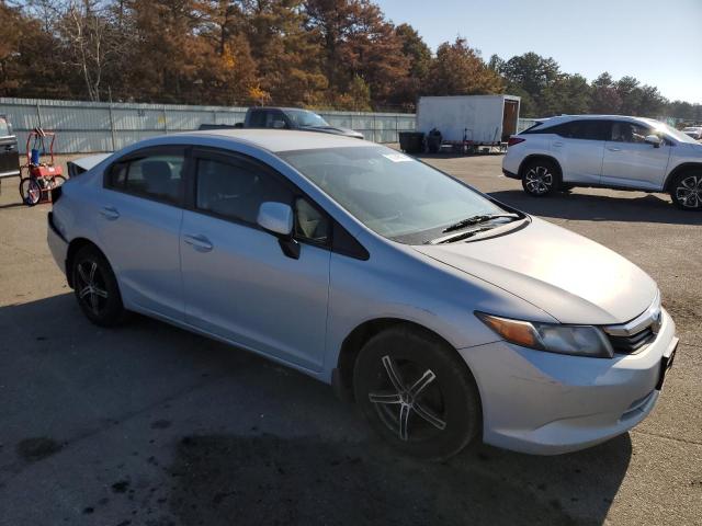 2HGFB2F56CH532583 - 2012 HONDA CIVIC LX SILVER photo 4