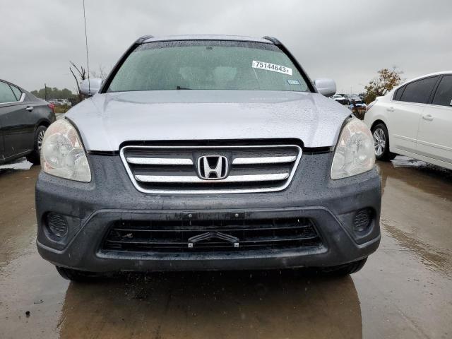 JHLRD78815C053815 - 2005 HONDA CR-V EX SILVER photo 5