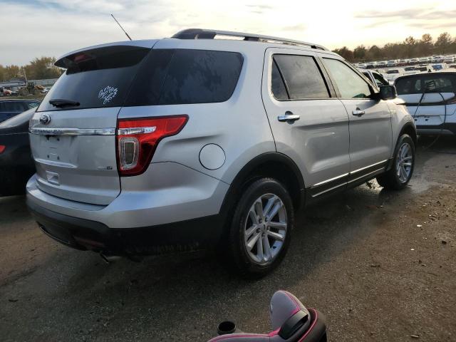 1FM5K8D81EGC51117 - 2014 FORD EXPLORER XLT SILVER photo 3