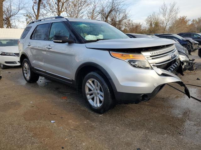 1FM5K8D81EGC51117 - 2014 FORD EXPLORER XLT SILVER photo 4