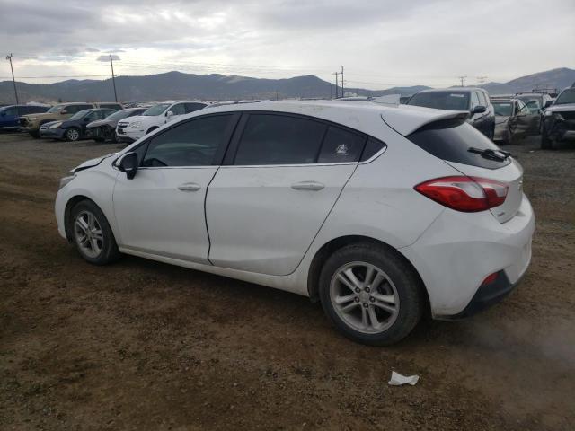 3G1BE6SM4JS597749 - 2018 CHEVROLET CRUZE LT WHITE photo 2