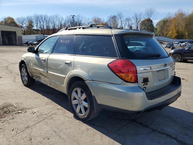 4S4BP62CX67360712 - 2006 SUBARU LEGACY OUTBACK 2.5I LIMITED BEIGE photo 2