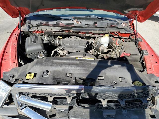 1D7RV1GP6AS226766 - 2010 DODGE RAM 1500 RED photo 11