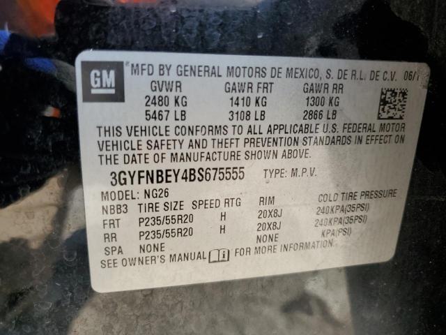 3GYFNBEY4BS675555 - 2011 CADILLAC SRX PERFORMANCE COLLECTION Қара фото 13