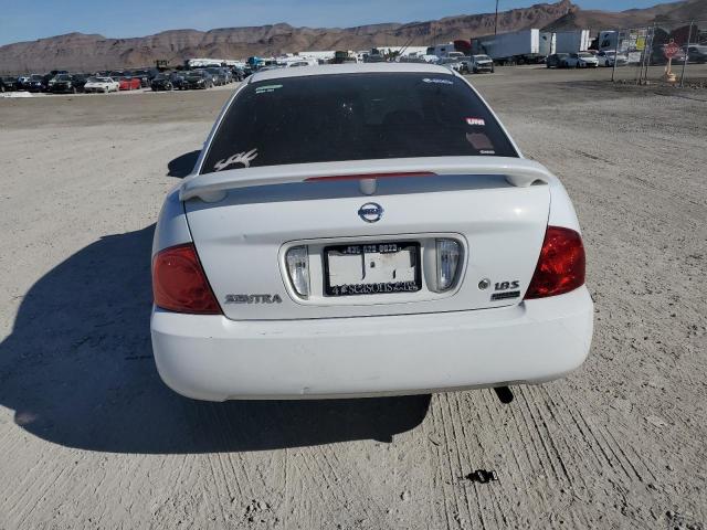 3N1CB51D06L641394 - 2006 NISSAN SENTRA 1.8 WHITE photo 6