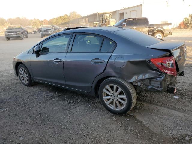 19XFB2F98CE025584 - 2012 HONDA CIVIC EXL GRAY photo 2