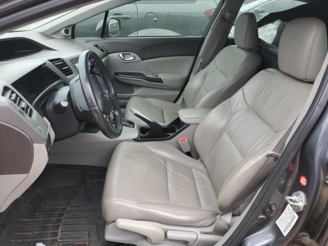 19XFB2F98CE025584 - 2012 HONDA CIVIC EXL GRAY photo 7