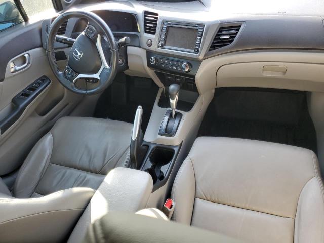 19XFB2F98CE025584 - 2012 HONDA CIVIC EXL GRAY photo 8