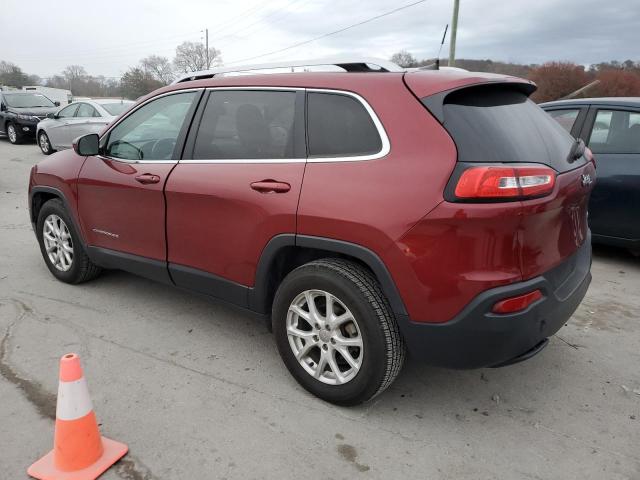 1C4PJLCB2FW771284 - 2015 JEEP CHEROKEE LATITUDE BURGUNDY photo 2