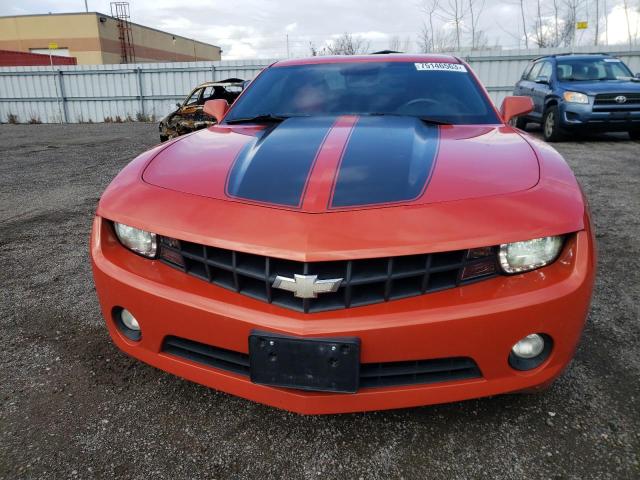 2G1FG1EV5A9000270 - 2010 CHEVROLET CAMARO LT ORANGE photo 5