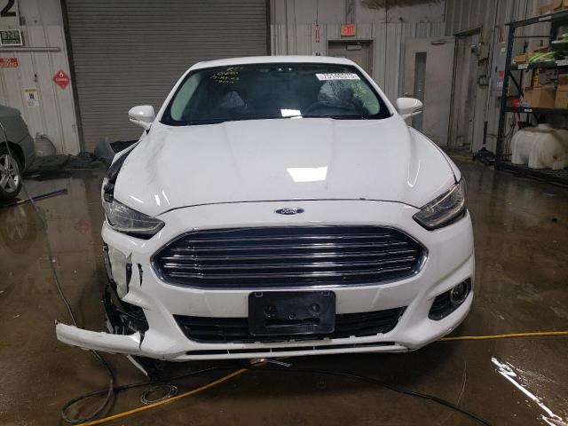 3FA6P0H74DR372508 - 2013 FORD FUSION SE WHITE photo 5