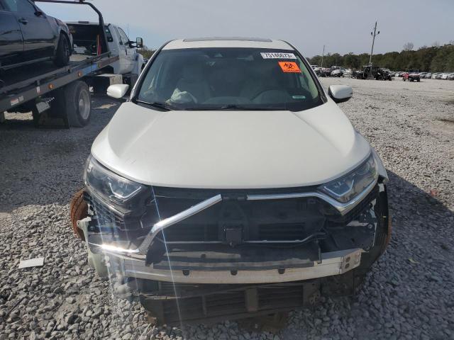 2HKRW1H86HH518702 - 2017 HONDA CR-V EXL WHITE photo 5