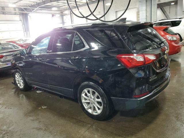 2GNAXSEV5J6105763 - 2018 CHEVROLET EQUINOX LT BLACK photo 2