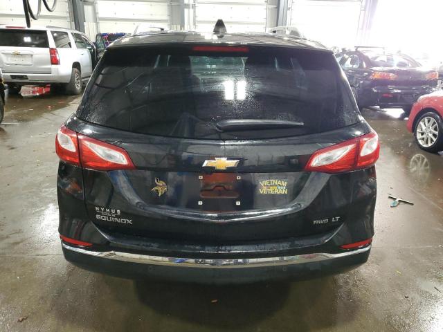 2GNAXSEV5J6105763 - 2018 CHEVROLET EQUINOX LT BLACK photo 6