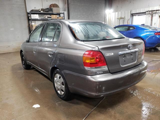 JTDBT123035052832 - 2003 TOYOTA ECHO GRAY photo 2