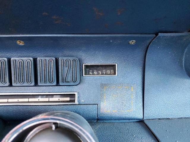 5Y83Z110089 - 1965 FORD THUNDERBIR BLUE photo 9