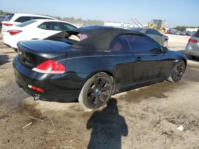 WBAEK73405B327644 - 2005 BMW 645 CI AUTOMATIC BLACK photo 3