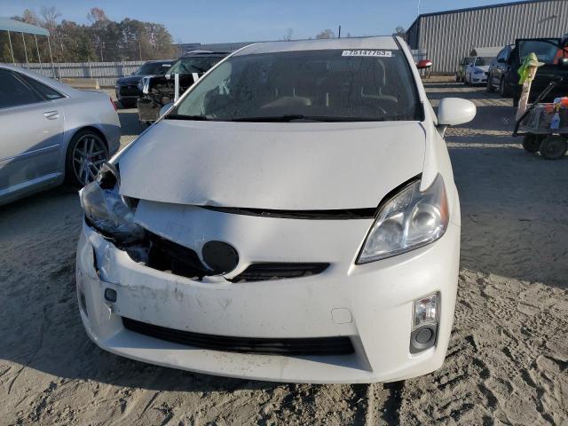 JTDKN3DU5A0185687 - 2010 TOYOTA PRIUS WHITE photo 5