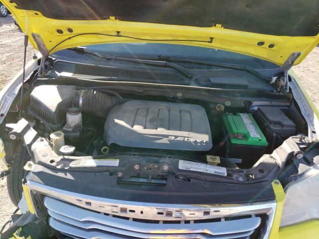 2C4RC1BG3CR276004 - 2012 CHRYSLER TOWN & COU TOURING YELLOW photo 12