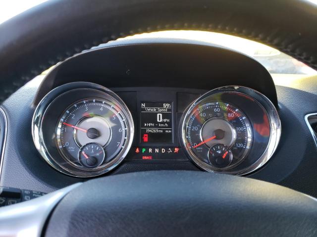 2C4RC1BG3CR276004 - 2012 CHRYSLER TOWN & COU TOURING YELLOW photo 9