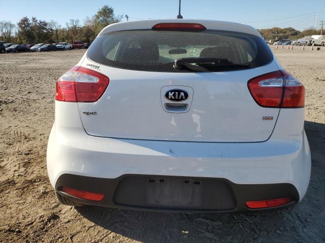 KNADM5A38D6252882 - 2013 KIA RIO LX WHITE photo 6