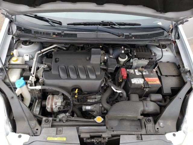 3N1AB6AP2CL606522 - 2012 NISSAN SENTRA 2.0 SILVER photo 11