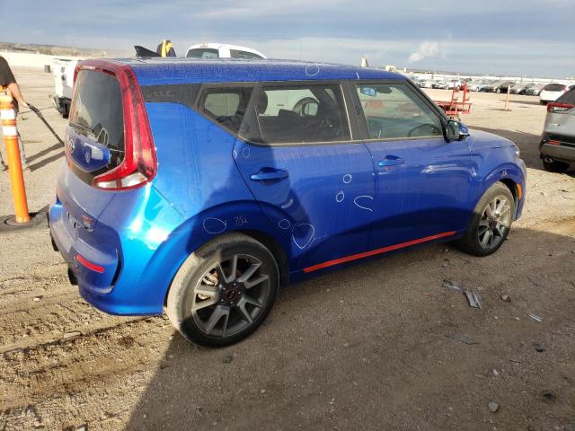 KNDJ63AU3M7782507 - 2021 KIA SOUL GT LINE BLUE photo 3