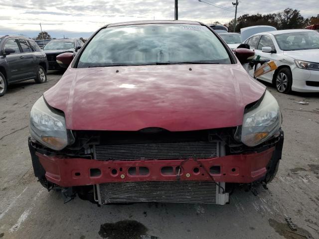 1FADP3N28EL137336 - 2014 FORD FOCUS TITANIUM MAROON photo 5