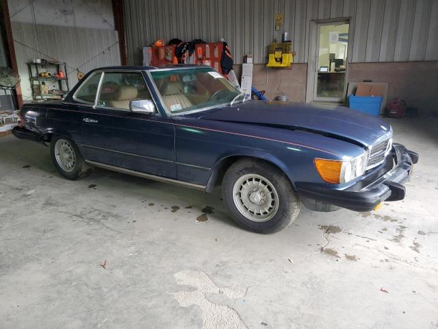 WDBBA45A0DB019574 - 1983 MERCEDES-BENZ 380 SL BLUE photo 4